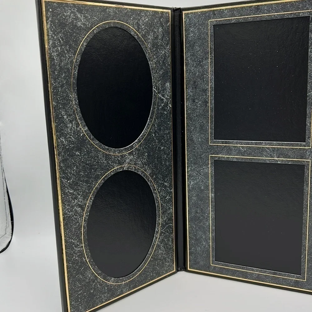 BLACK GRAY & GOLD 8-WAY PICTURE HOLDER TAP LOOMIS
